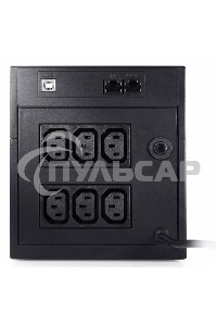 Источник бесперебойного питания Powercom Raptor RPT-2000AP 1200Вт 2000ВА черный