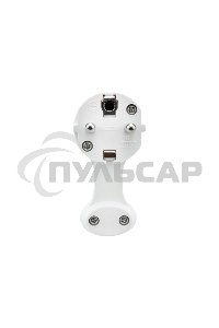 Вилка Евро Rexant угловая с з/к 16 А плоская за шкаф белая