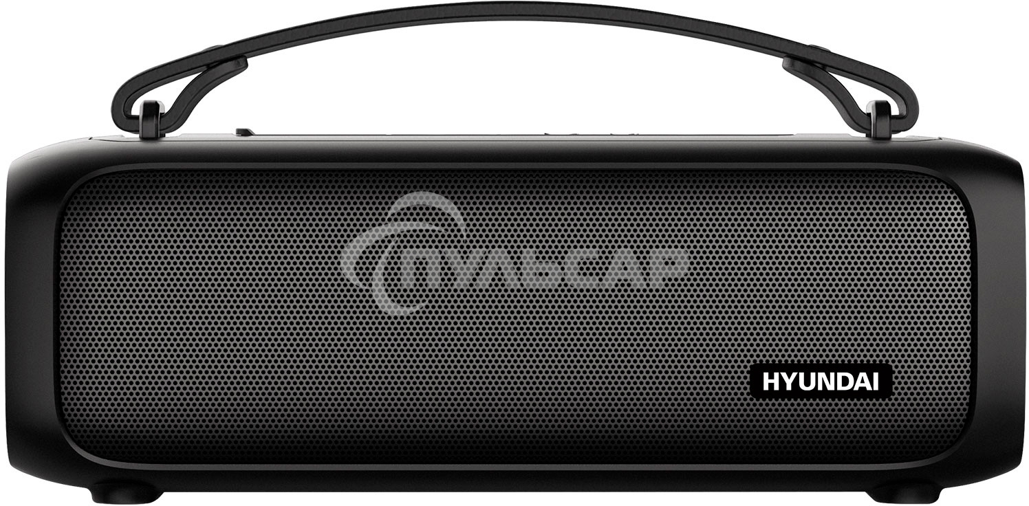 Портативная колонка Hyundai H-PS1020 черный 16W 2.0 BT 10м 1500mAh
