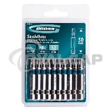 Набор бит TORX 30х50, сталь S2, 10 шт. Gross