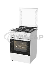 Плита газовая Darina 1D GM141 007 W белый, конфорок 4 шт, духовка 50 л, 60 см x 85 см x 60 см
