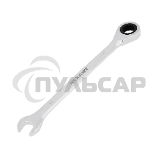 Ключ комбинированный трещоточный Rexant 11 мм, CrV, зеркальный хром