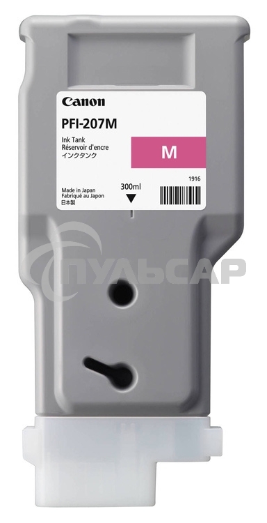 Картридж струйный Canon PFI-207 M пурпурный для для iPF680/685/780/785 300ml (8791B001)