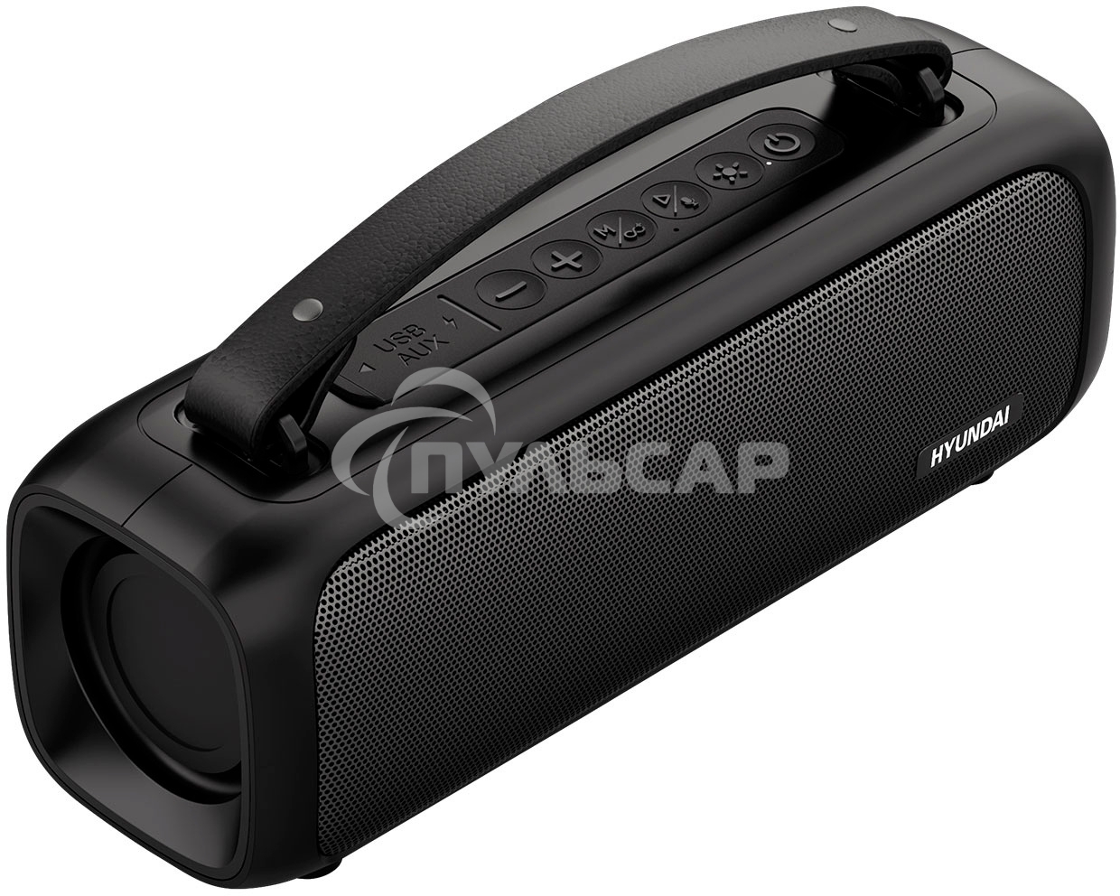 Портативная колонка Hyundai H-PS1020 черный 16W 2.0 BT 10м 1500mAh