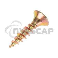 Саморез универсальный KRANZ 3,5х16, желтый цинк, пакет (1000 шт/уп)