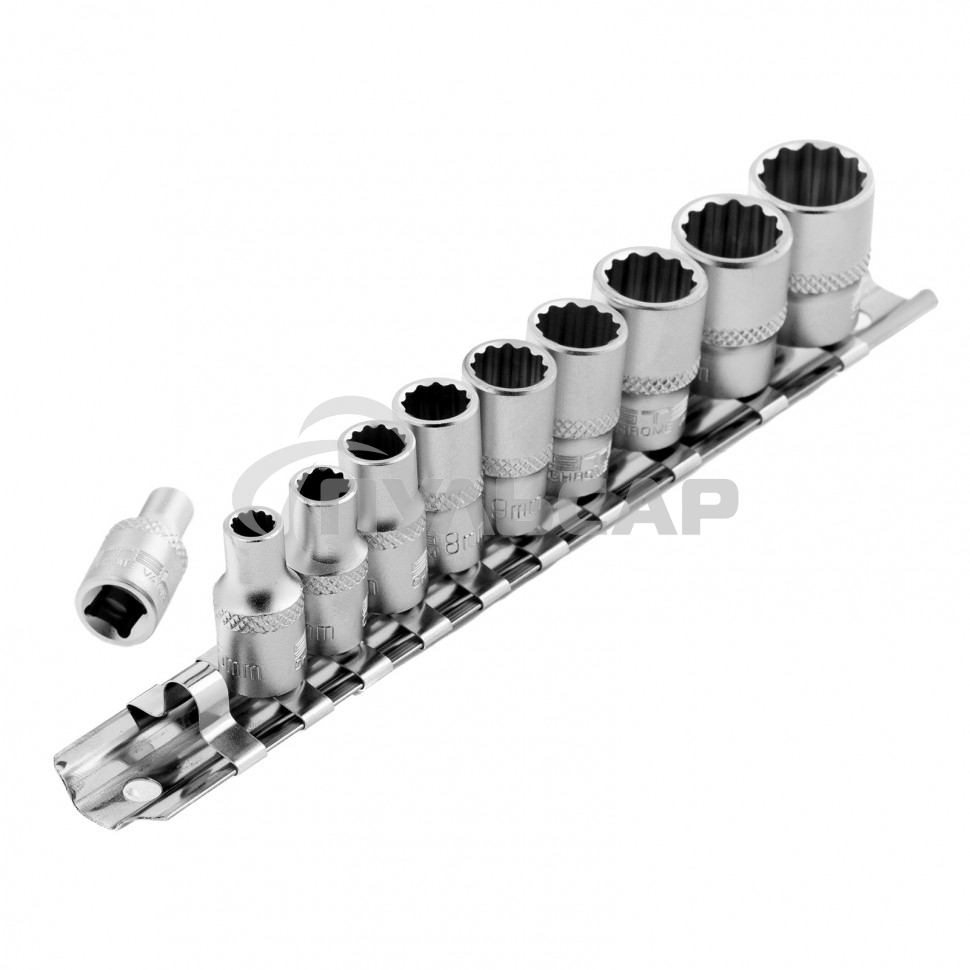 Набор торцевых головок, 1/4