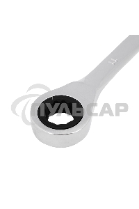 Ключ комбинированный трещоточный Rexant 11 мм, CrV, зеркальный хром