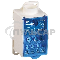 Блок распределительный на DIN-рейку РБД-400А ИЭК RBD-400 Блок распределительный на DIN-рейку РБД-400А ИЭК RBD-400