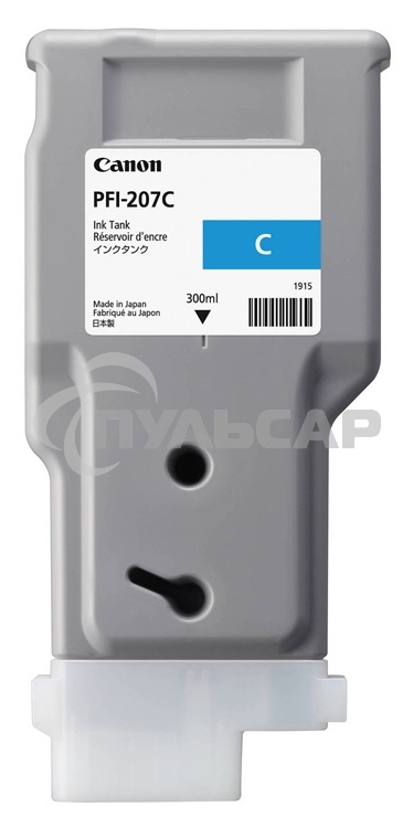 Картридж струйный Canon PFI-207 C голубой для для iPF680/685/780/785 300ml (8790B001)