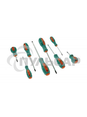 Набор отверток, 8 шт, CrV, тканевый кейс, Sturm!