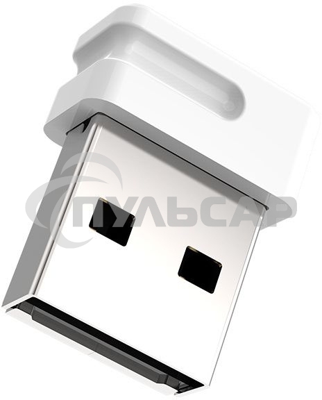 Флешка USB Netac U116 64 Gb <NT03U116N-064G-20WH>, USB 2.0, миниатюрная пластиковая белая
