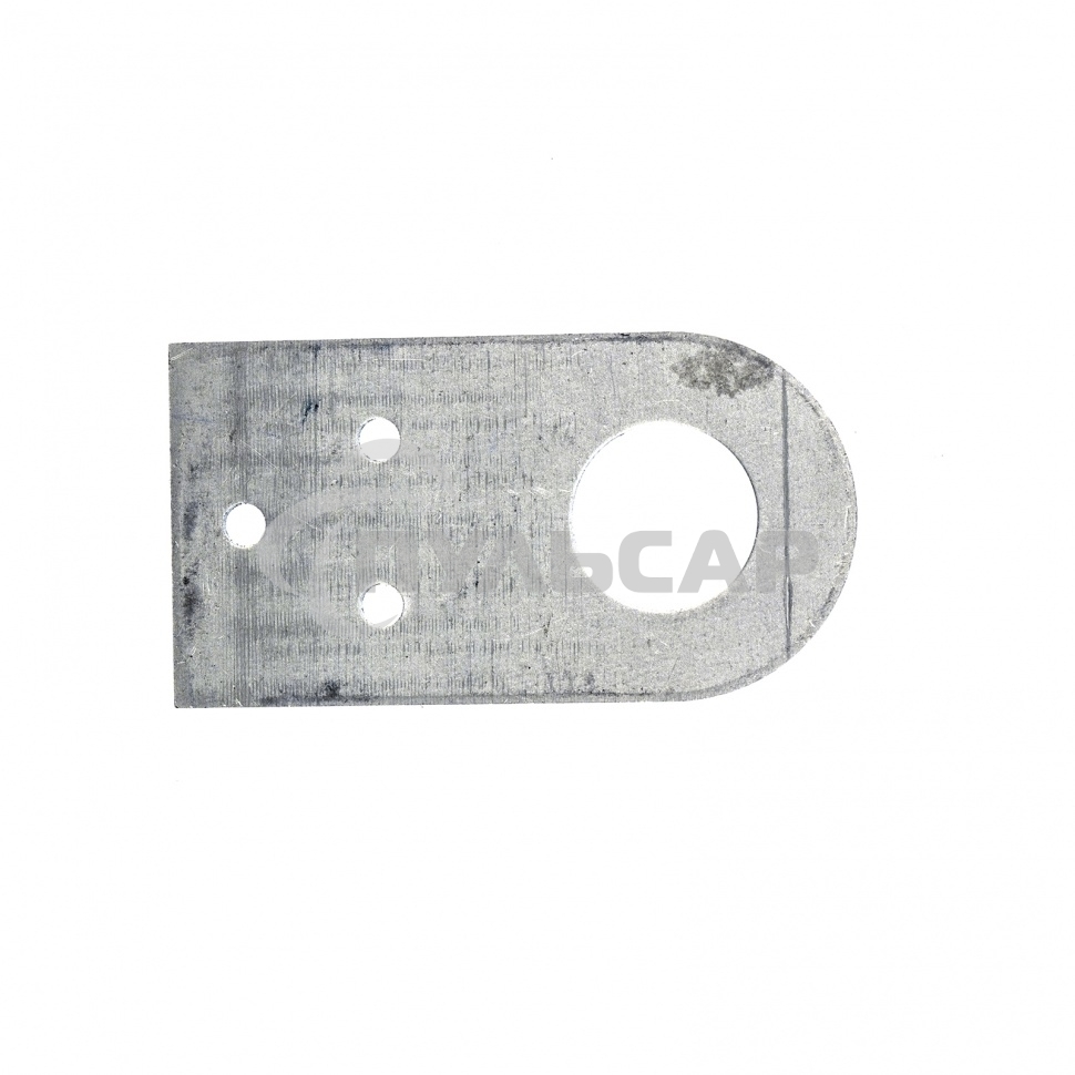 Проушина прямая, 75х40 мм, цинк, Россия Сибртех