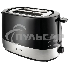 Тостер Gorenje T850BK 850Вт черный/серебристый