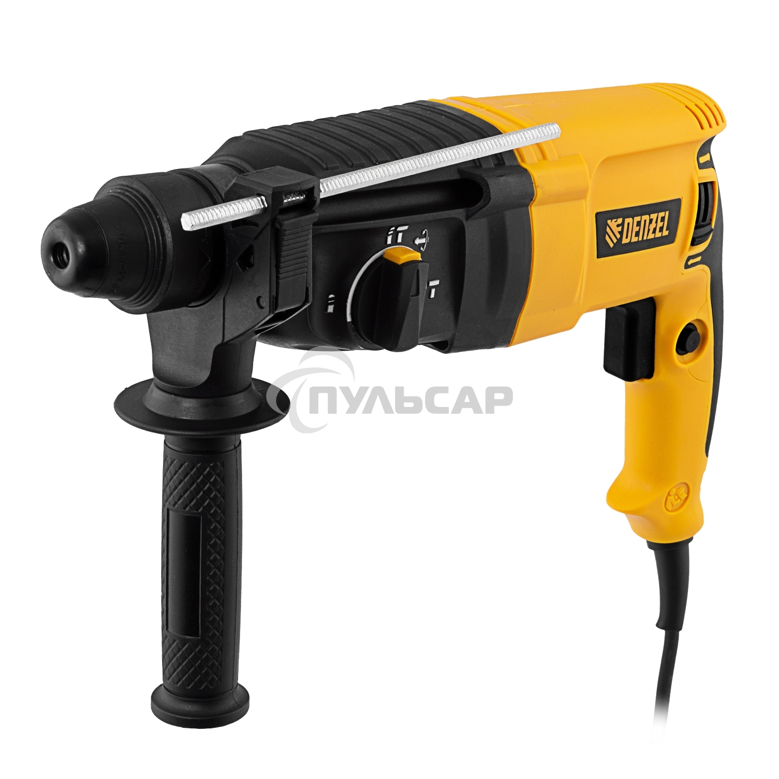 Перфоратор электрический RHH-800-26, SDS-plus, 800 Вт, 3 Дж, 3 плюс 1 реж. Denzel