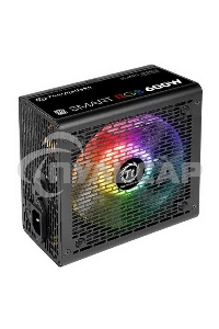 Блок питания Thermaltake Smart RGb (PS-SPR-0600NHSAWE-1), 600Вт, 80 PLUS, 120мм, черный