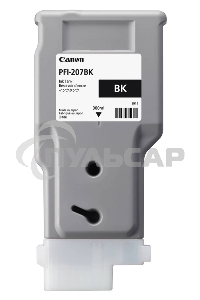 Картридж струйный Canon PFI-207 BK (8789B001) черный (300 мл) для Canon imagePROGRAPH iPF680, 685, 780, 785