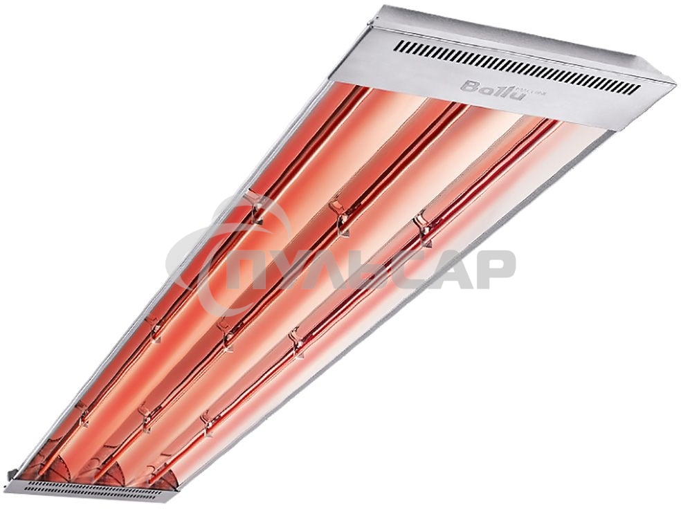 Обогреватель инфракрасный Ballu BIH-Т-6.0 серый, 6000 Вт, 60 м2