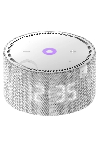 Умная колонка Яндекс Станция Мини, 10Вт, с голосовым ассистентом Алиса на YaGPT, с LED-часами, серый