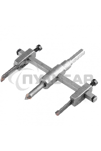 Сверло Matrix по кафелю и плитке, регулируемое Балеринка, 30-130 мм