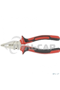 Плоскогубцы Matrix NICKEL, 180 мм, никелированные, двухкомпонентные рукоятки