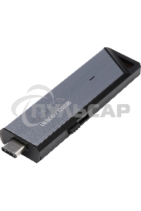 Флешка USB ADATA UE800 (AELI-UE800-128G-CSG), 128 Gb, Type-C USB 3.2, R/W 1000/550, серебристый