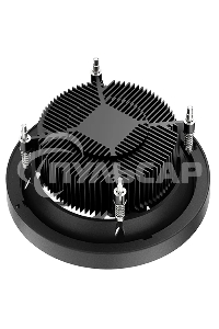 Кулер для процессора DEEPCOOL UL551 черный, 136 мм, алюминий, 1800 об/мин, 26.8 дБ, 4 pin, 95 Вт, 71 мм