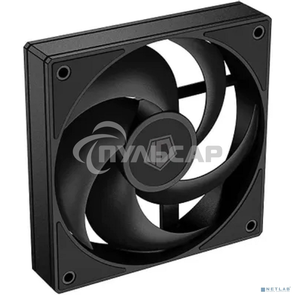 Вентилятор для корпуса ID-Cooling AS-140-K черный, 140 мм, 1800 об/мин, 24.9 дБ, 4 pin