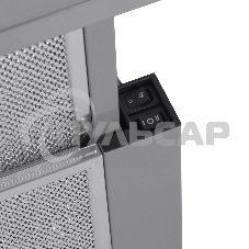 Вытяжка встраиваемая Maunfeld VS Light 60 нержавеющая сталь, 60 см, 520 куб. м/ч, 56 дБ