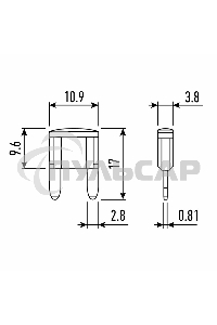 Предохранитель автомобильный 