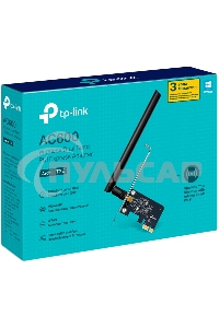 Двухдиапазонный Wi-Fi адаптер TP-Link Archer T2E AC600 PCI Express