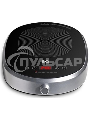 Индукционная плитка BQ HP121SS Grey Мощность 2400 Вт, Шаг переключения мощности 100 Вт, 24 режима нагрева