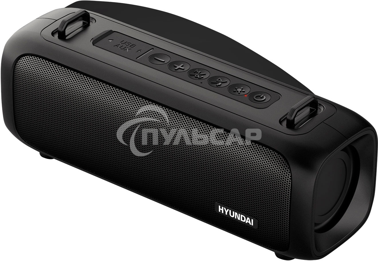 Портативная колонка Hyundai H-PS1020 черный 16W 2.0 BT 10м 1500mAh