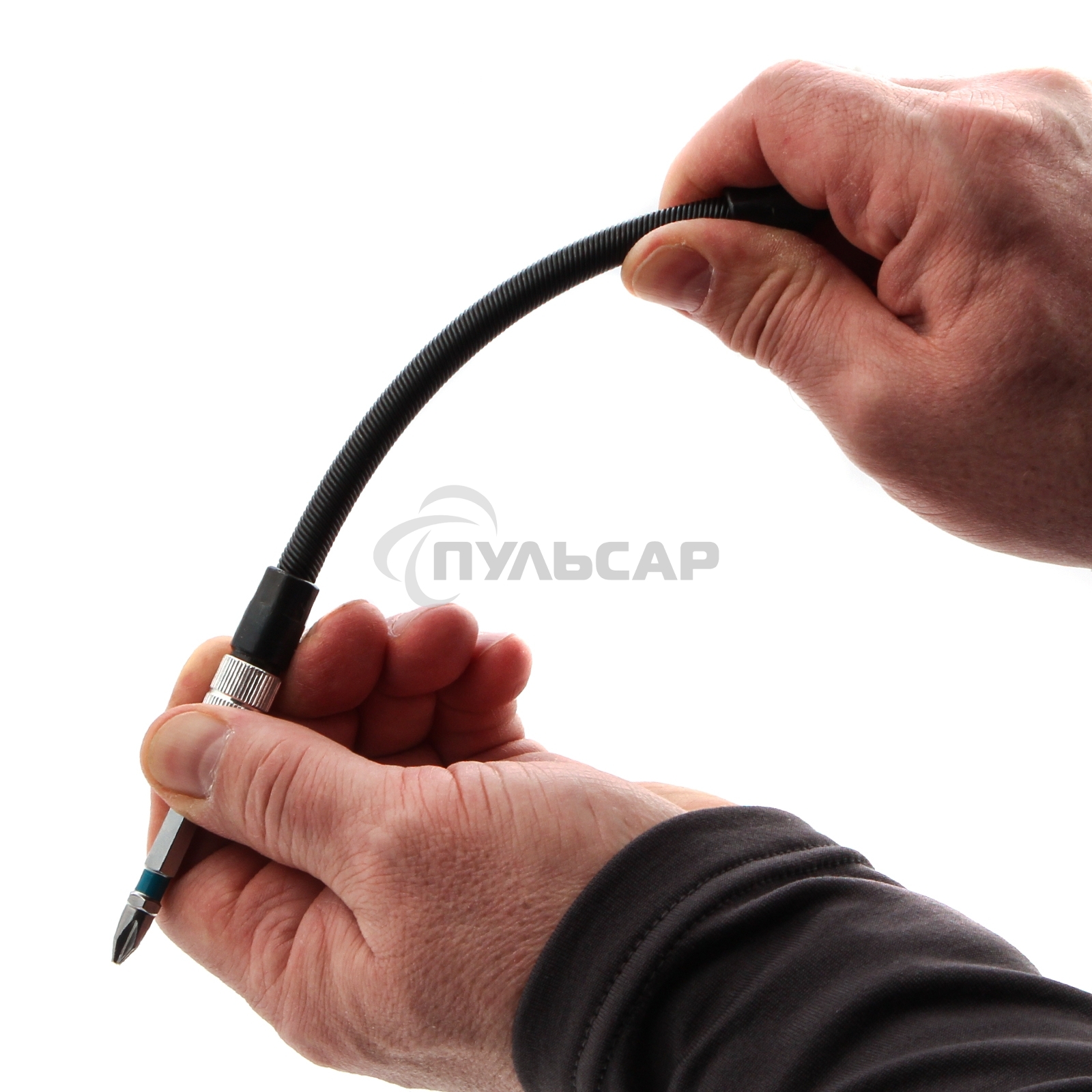 Переходник GROSS 11369гибкий для бит 190мм 1/4''