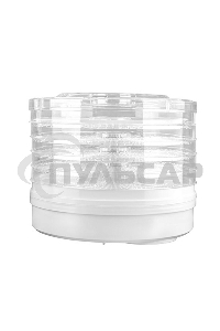 Сушилка для овощей и фруктов Blackton Bt FD1114 White-green, Мощность 245 Вт, Регулировка температуры 35-70 °С, 5 основых поддонов, 2 дополнительных поддона для пастилы, Конвективная сушка, Сохраняет максимум витаминов и питательных веществ в овощах, фрук