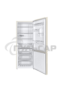 Холодильник Maunfeld MFF1857NFBG бежевый инвертер двухкамерный 336/117л морозилка снизу