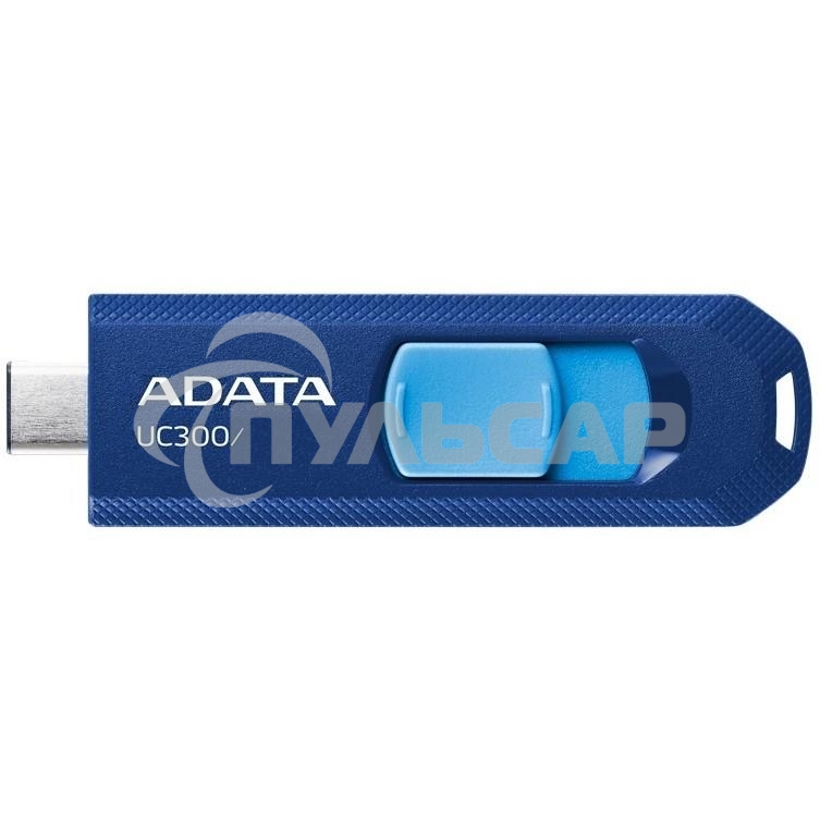 Флешка USB ADATA UC300 (ACHO-UC300-32G-RNB/BU), 32 Gb, Type-C USB 3.2 Gen1, R/W 100/30, синий/голубой