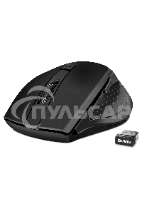 Мышь беспроводная SVEN RX-425W черный, 1600 dpi, радиоканал, USB, кнопки - 6