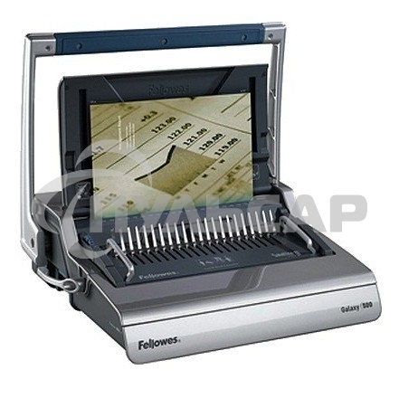 Переплетчик Fellowes GALAXY 500 A4/перф.25л.сшив./500/пластик.пруж. (6-50мм)