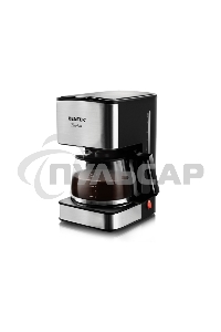 Кофеварка капельная Centek CT-1144 серебристый/черный, исп. кофе - молотый, 0.8 л, 680 Вт.