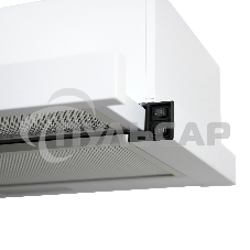 Вытяжка встраиваемая LEX HUBBLE 2M 600 WHITE, 60 см, 1000 куб. м/ч, 52 дБ белый