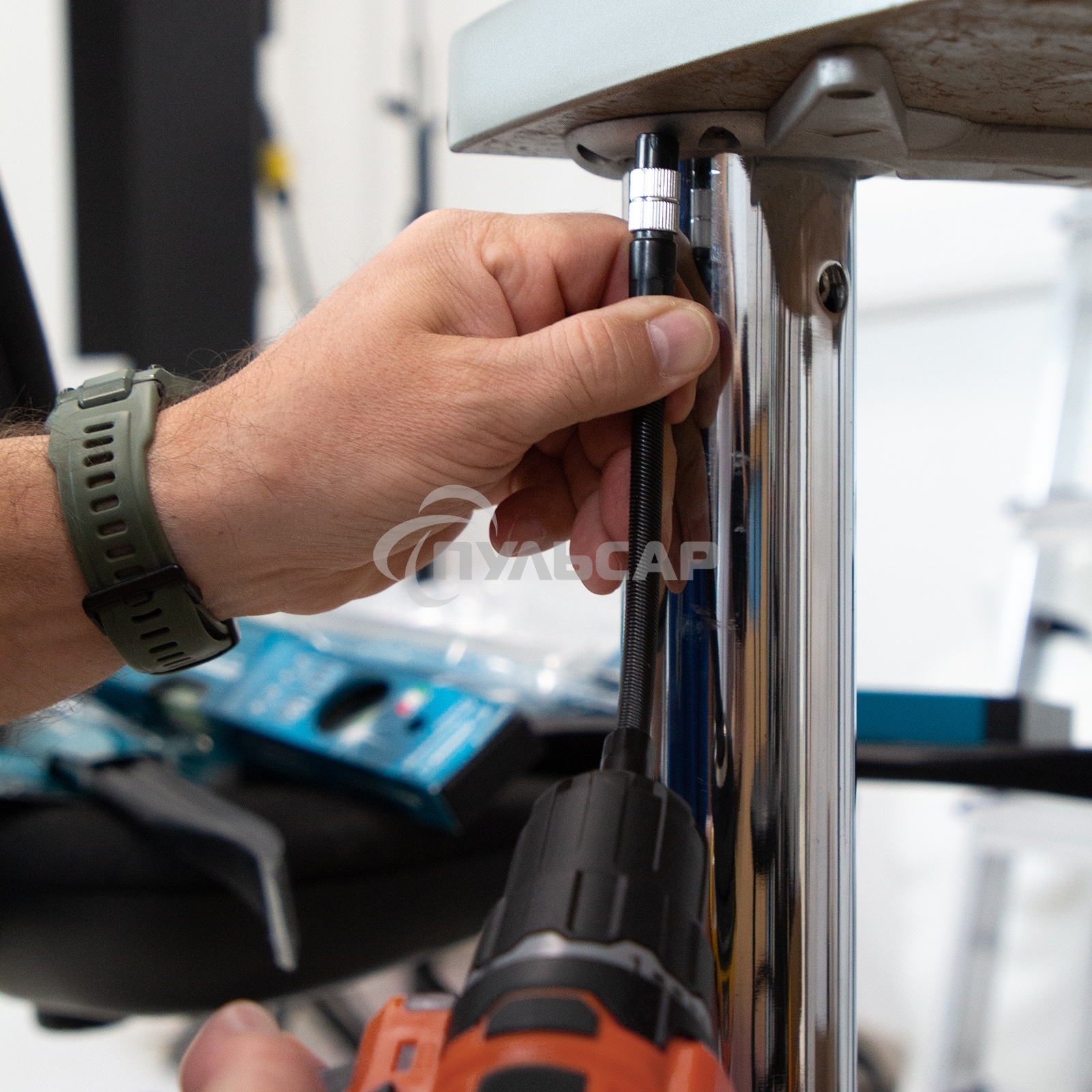 Переходник GROSS 11369гибкий для бит 190мм 1/4''