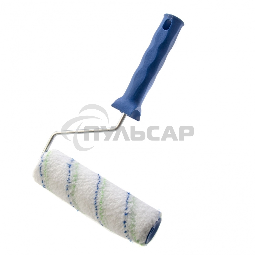 Валик Сибртех Водные краски, 180 мм, ворс 12мм, D - 36 мм, D ручки - 6 мм, полиэстер 80192