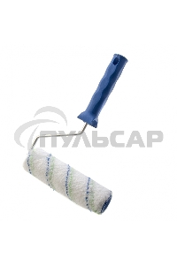 Валик Сибртех Водные краски, 180 мм, ворс 12мм, D - 36 мм, D ручки - 6 мм, полиэстер 80192