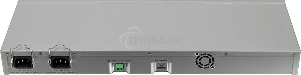 Маршрутизатор MikroTik RB1100AHx4 with Annapurna Alpine AL21400 Cortex A15 CPU (4-cores, 1.4GHz per core), 1Gb RAM, 13xGbit LAN, RouterOS L6, 1U rackmount case, Dual PSU