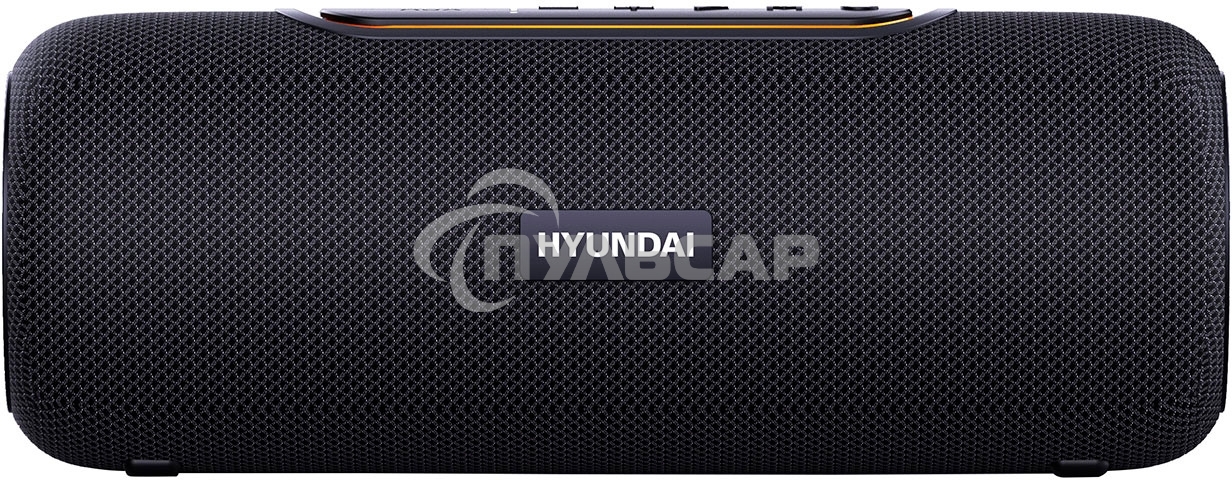 Портативная колонка Hyundai H-PS1021 черный/черный 25 Вт 1.0 BT 10м 1500mAh