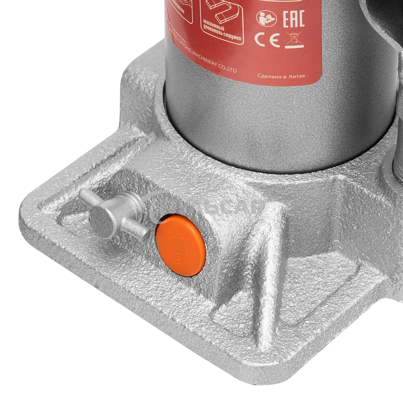 Домкрат гидравлический бутылочный Matrix, 4 т, h подъема 194–372 мм