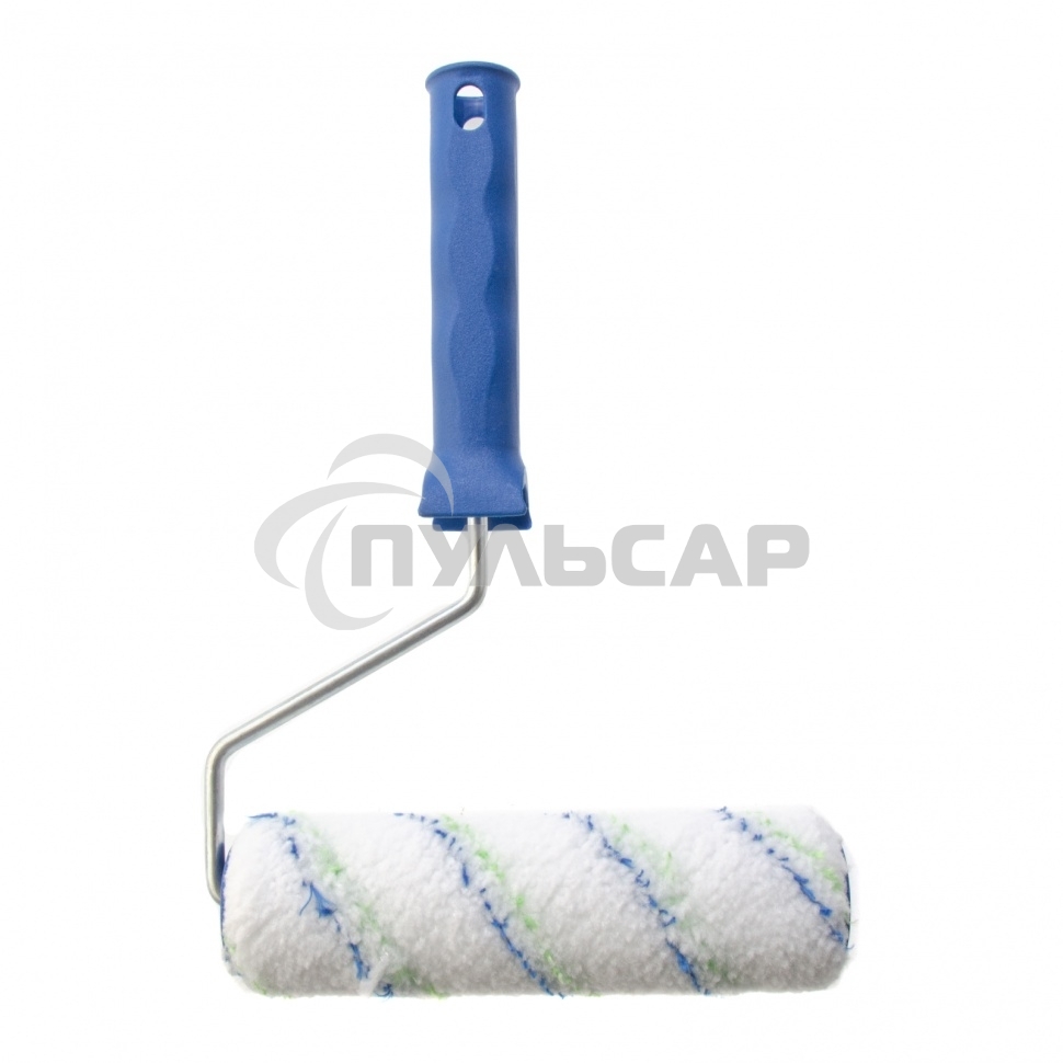 Валик Сибртех Водные краски, 180 мм, ворс 12мм, D - 36 мм, D ручки - 6 мм, полиэстер 80192