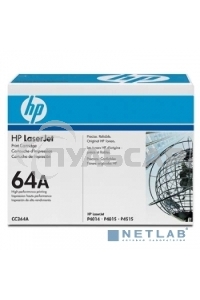 Картридж лазерный HP CC364A черный LJ P4014/4015/4515 (10000стр.)