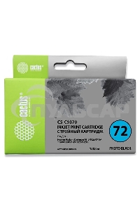 Картридж струйный Cactus CS-C9370 №72 фото черный (130 мл.) для HP DJ T610/T620/T770/T1100/T1100/T1120/T1200