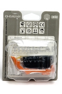 Картридж струйный Cactus CS-CLI521GY серый (8,4 мл) для Canon MP980/MP990
